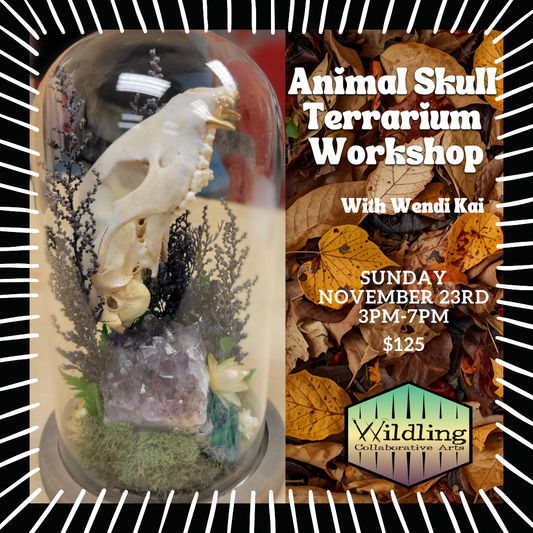 Skull Terrarium Workshop