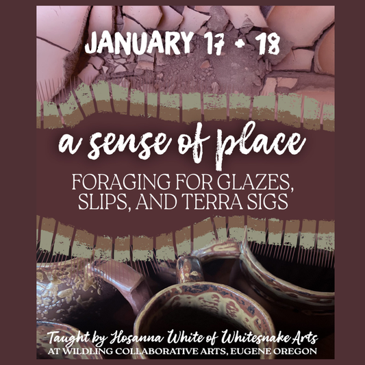 A Sense of Place: Foraging for Glazes, Slips, and Terra Sigs