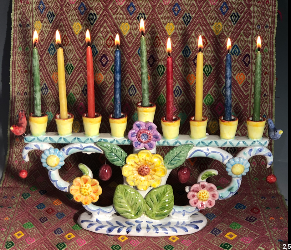Ceramic Menorah 2 Day Workshop