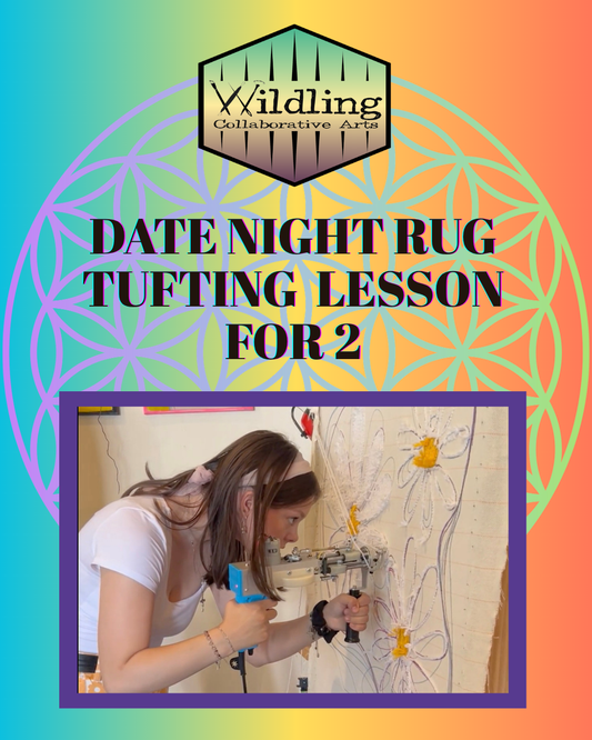 Date Night in the Studio: A Semi-Private Lesson Rug Tufting for 2