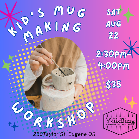 Kids- Handbuildling Workshop-  August