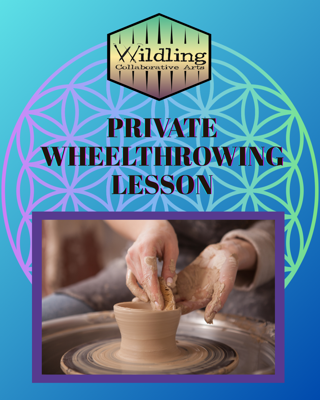90 minute Private Wheel Throwing Lessons