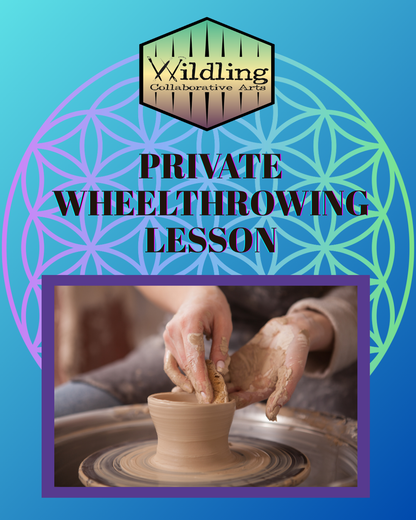 90 minute Private Wheel Throwing Lessons