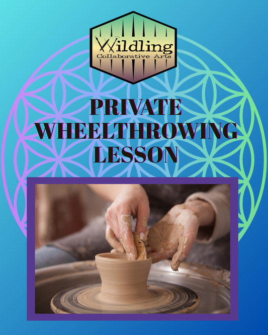 90 minute Private Wheel Throwing Lessons