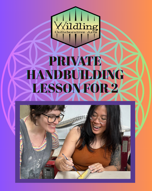 2 hour Private Handbuilding Lesson for Two
