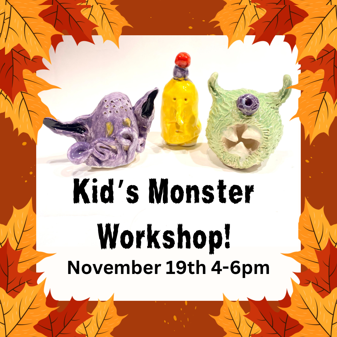 Wild Muddy Kids: Clay Monster Mash Workshop
