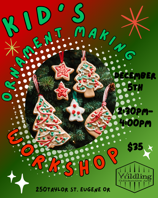 Kids- Handbuildling Ornaments Workshop - December 2026