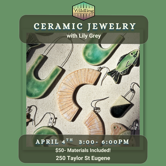 Ceramic Jewelry Workshop with Lily Grey - April