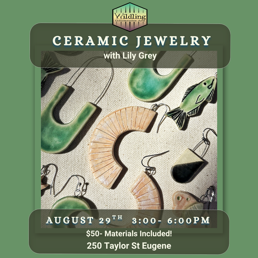 Ceramic Jewelry Workshop with Lily Grey - August