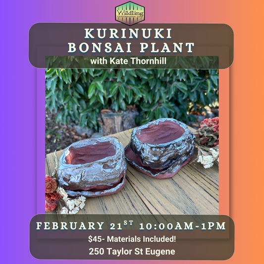 Kurinuki Bonsai Planter with Kate Thornhill