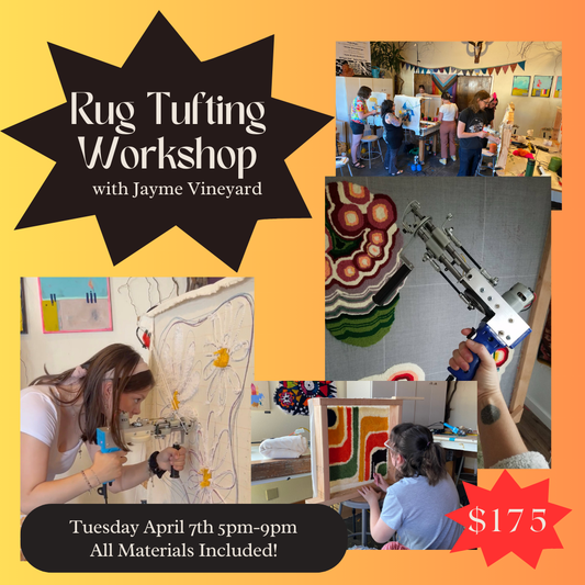 Rug Tufted Workshop- April