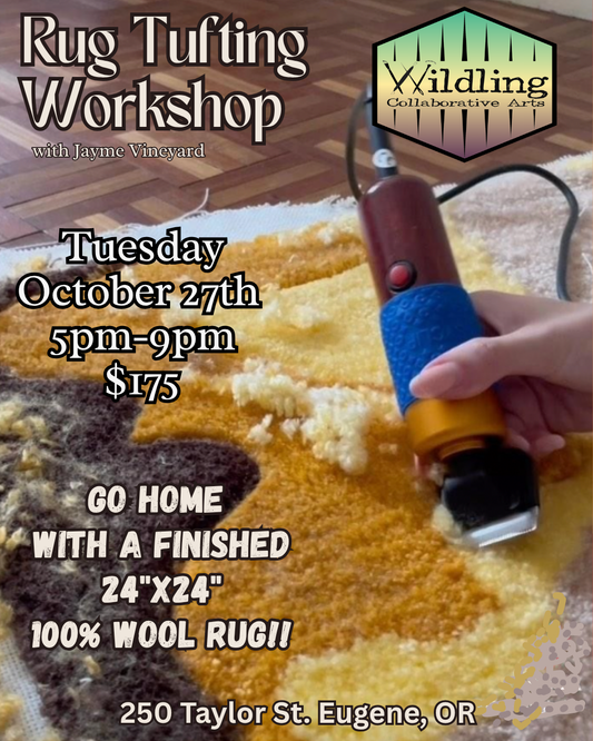 Rug Tufted Workshop- OCT