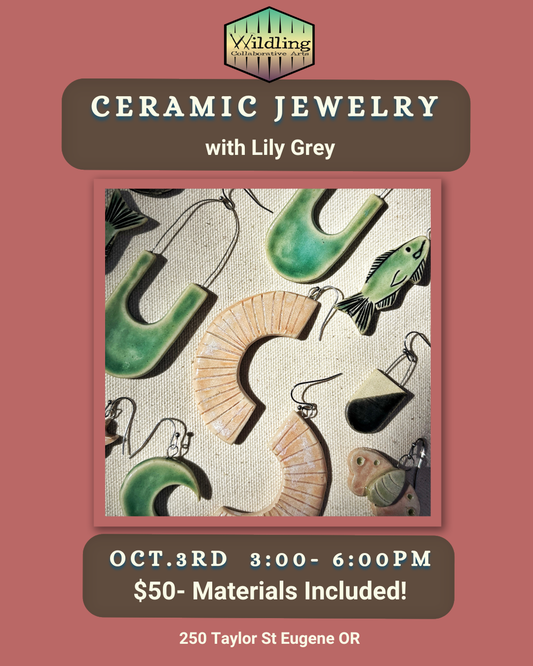 Ceramic Jewelry Workshop with Lily Grey - Oct