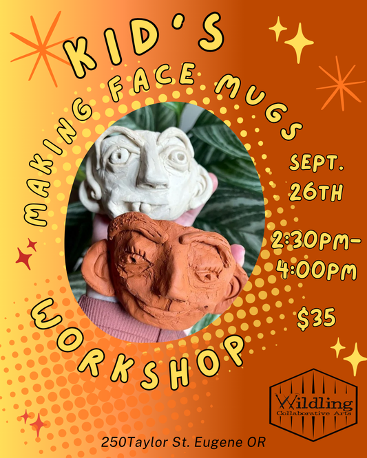 Kids- Handbuildling Workshop-  sept