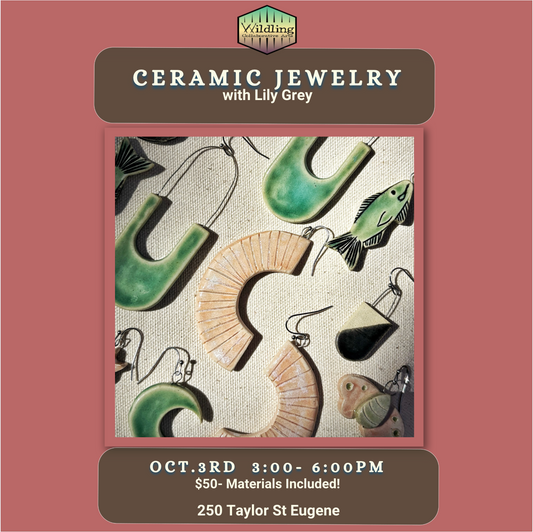 Ceramic Jewelry Workshop with Lily Grey - Oct