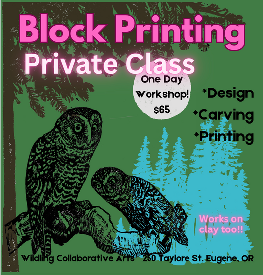 Private class listing for DEVAN Block Printing- NAPKIN SET EDITION
