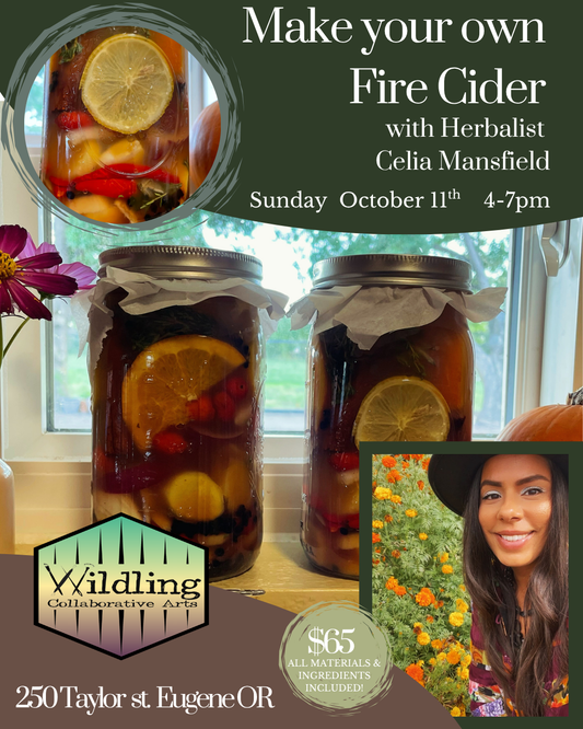 Make Your Own Fire Cider with Herbalist Celia Mansfield