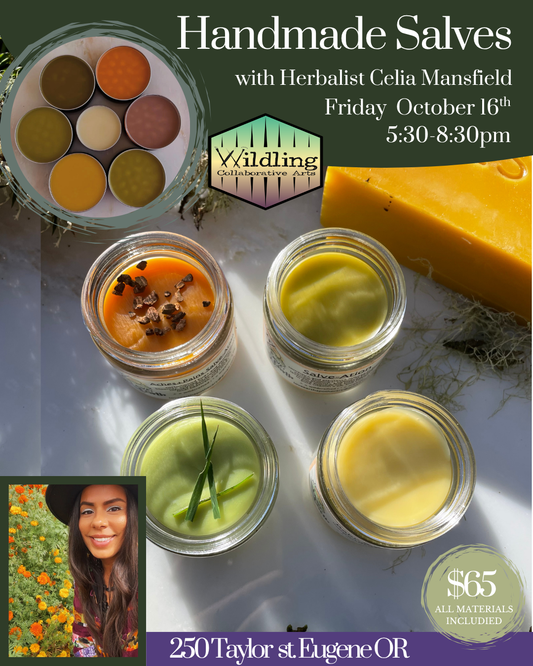 Make Your Own Herbal Salve with Herbalist Celia Mansfield