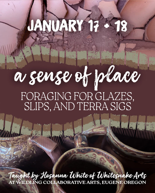 A Sense of Place: Foraging for Glazes, Slips, and Terra Sigs